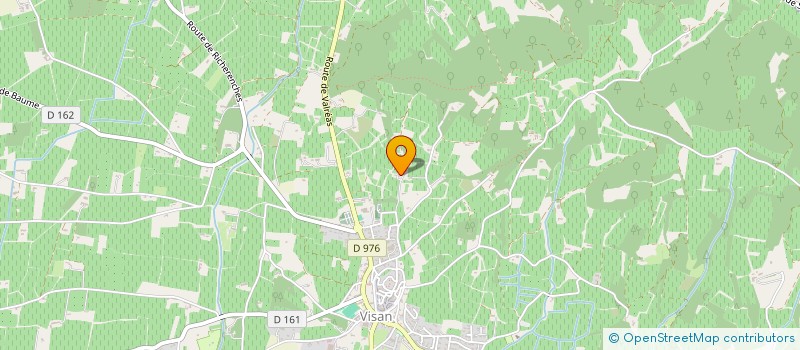 localisation de l'entreprise LINA  VISAN