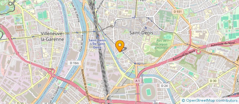 localisation de l'entreprise LINA à SAINT-DENIS