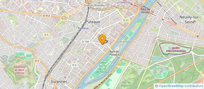 localisation de l'entreprise LINA  PUTEAUX