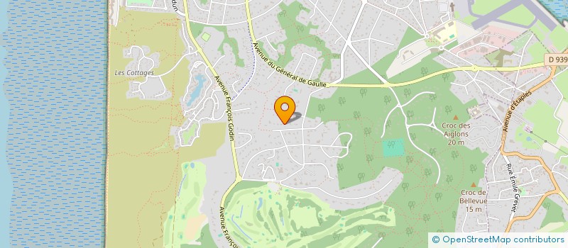 localisation de l'entreprise LINA à LE TOUQUET-PARIS-PLAGE