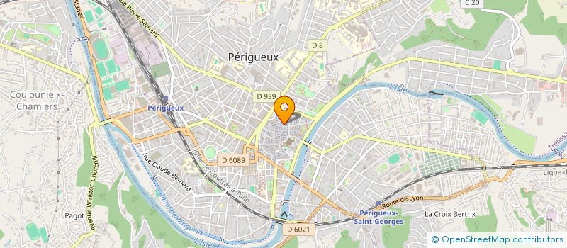 localisation de l'entreprise LINA à PERIGUEUX