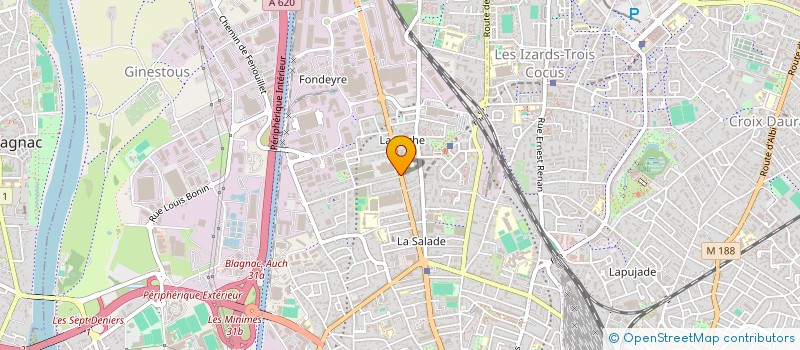 localisation de l'entreprise LINA à TOULOUSE