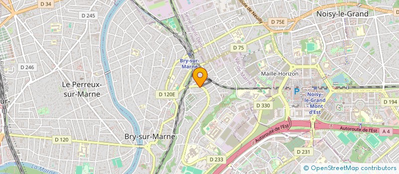 localisation de l'entreprise LINA  BRY-SUR-MARNE