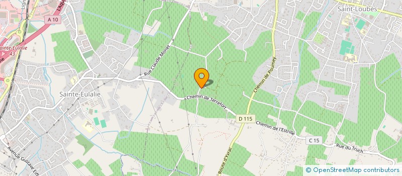 localisation de l'entreprise LINA  SAINT-LOUBES