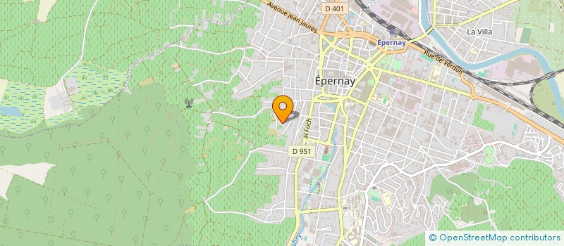 localisation de l'entreprise LINA  EPERNAY