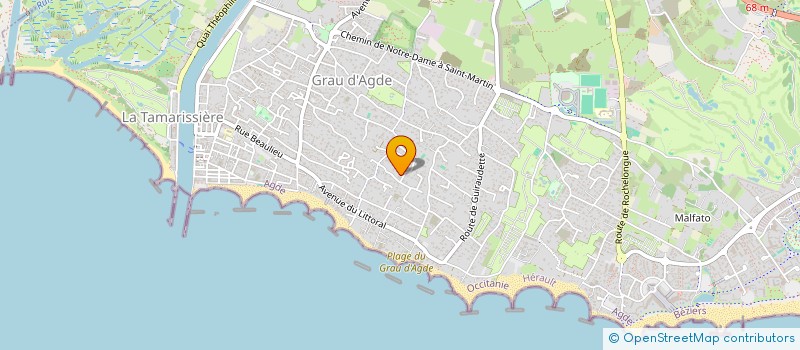 localisation de l'entreprise LINA  AGDE