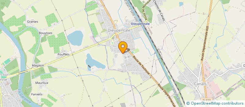 localisation de l'entreprise LINA  DIEUPENTALE
