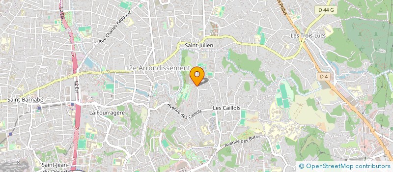 localisation de l'entreprise LINA à MARSEILLE