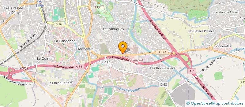 localisation de l'entreprise LINA  SALON-DE-PROVENCE