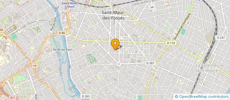 localisation de l'entreprise LINA  SAINT-MAUR-DES-FOSSES