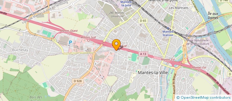 localisation de l'entreprise LINA  MANTES-LA-VILLE