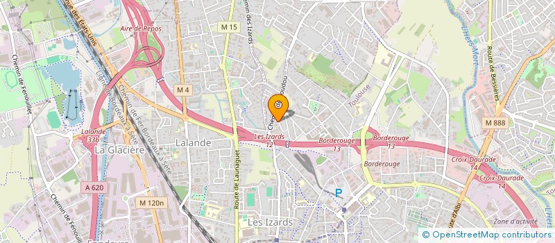 localisation de l'entreprise LINA-AKIM  FONBEAUZARD