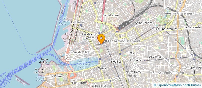 localisation de l'entreprise LINA.COM à MARSEILLE
