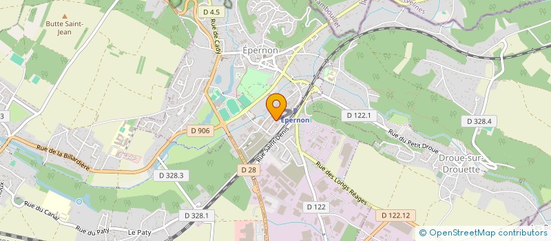 localisation de l'entreprise LINA CONCEPT à EPERNON