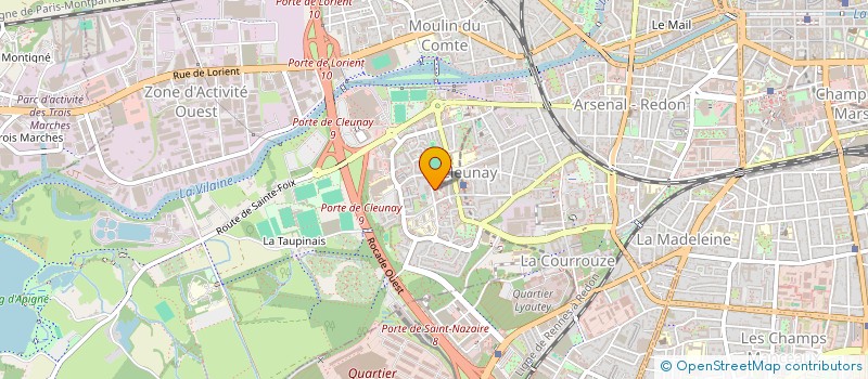 localisation de l'entreprise LINA CONNECT à RENNES