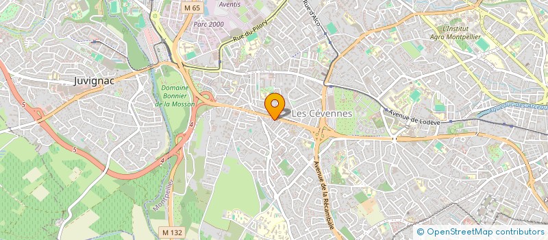 localisation de l'entreprise LINA CONSTRUCTION à MONTPELLIER