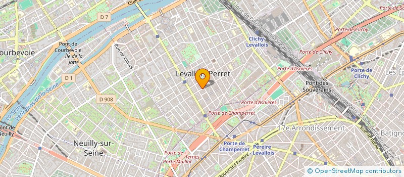 localisation de l'entreprise LINA CORDO à LEVALLOIS-PERRET