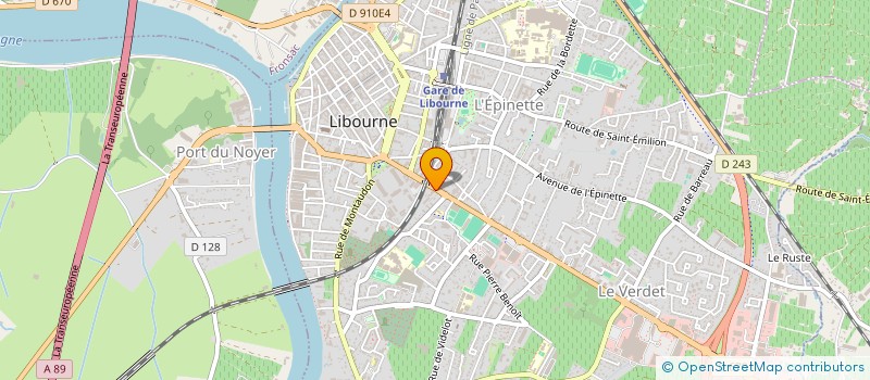 localisation de l'entreprise LINA.DZ à LIBOURNE