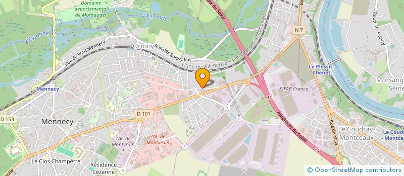 localisation de l'entreprise LINA GRILL  ORMOY