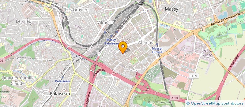 localisation de l'entreprise LINA IMPORT EXPORT  MASSY