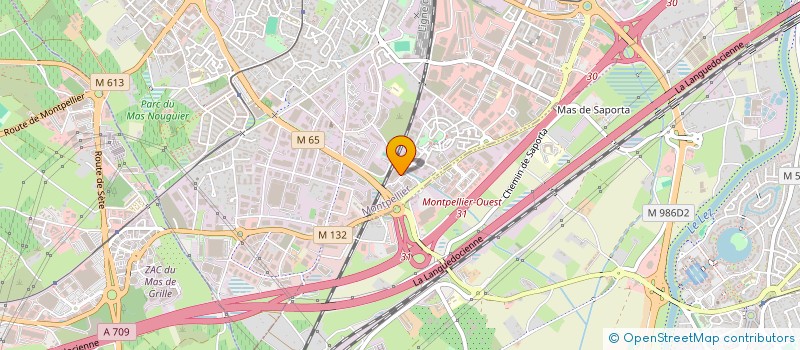 localisation de l'entreprise LINA INVESTISSEMENT à MONTPELLIER
