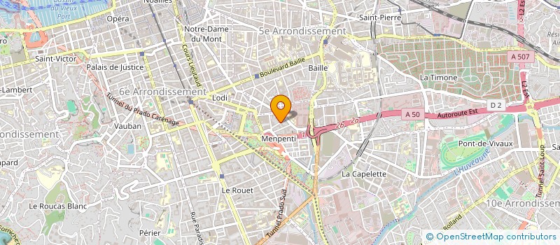 localisation de l'entreprise LINA LYS à MARSEILLE