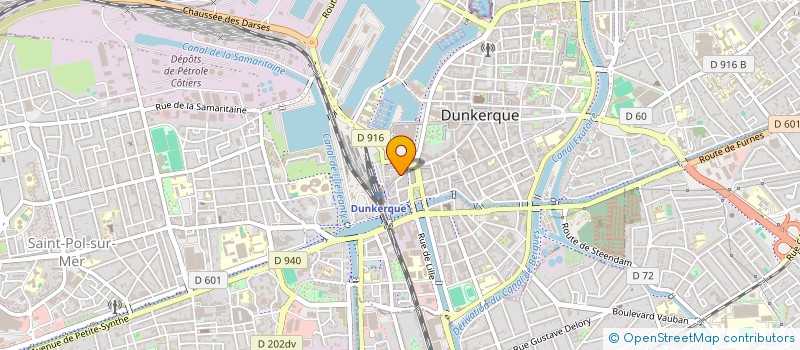 localisation de l'entreprise LINA POINT AUTO à DUNKERQUE