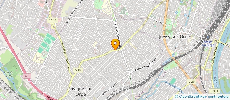 localisation de l'entreprise LINA PRO SERVICES à SAVIGNY-SUR-ORGE