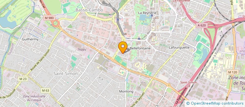 localisation de l'entreprise LINA SPORT CULTUREL TOULOUSAIN à TOULOUSE