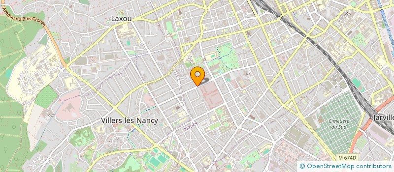 localisation de l'entreprise LINA TAXI  NANCY