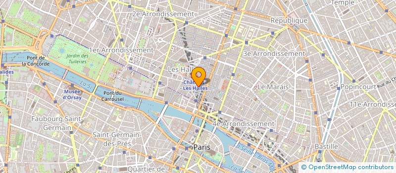 localisation de l'entreprise LINABEL PROMO à PARIS