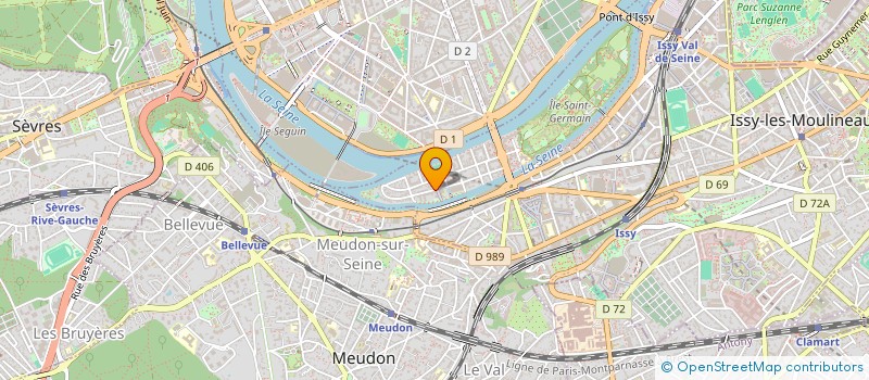 localisation de l'entreprise LINAGORA INVESTISSEMENTS à ISSY-LES-MOULINEAUX