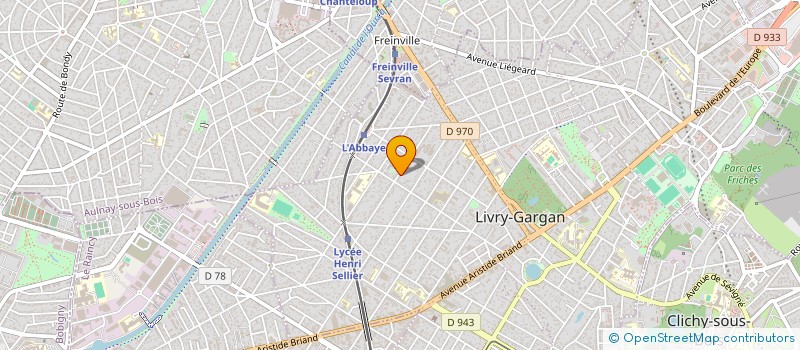 localisation de l'entreprise LINAKKA à LIVRY-GARGAN