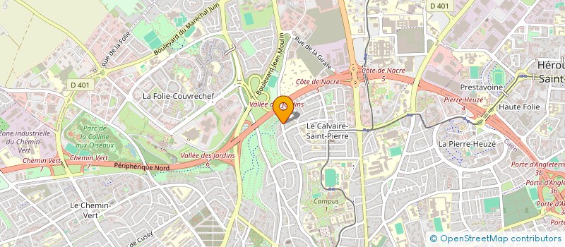 localisation de l'entreprise LINAMAYA à CAEN