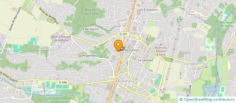 localisation de l'entreprise LINAMELIE  LONGPONT-SUR-ORGE