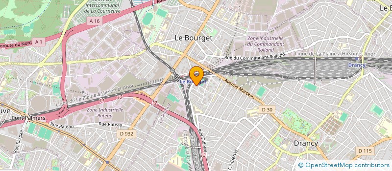 localisation de l'entreprise LINAMINE  DRANCY