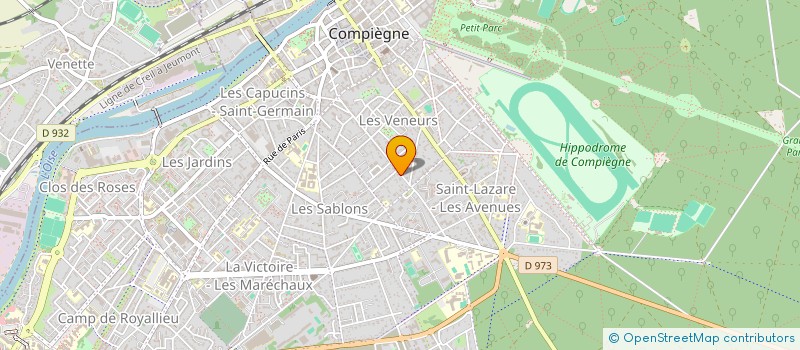 localisation de l'entreprise LINAMOB  COMPIEGNE