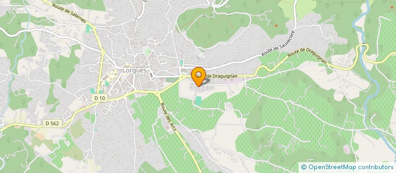 localisation de l'entreprise LINAN FILS ET PERE à LORGUES