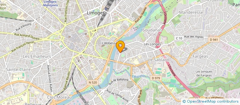 localisation de l'entreprise LINARAYA IMMOBILIER  LIMOGES