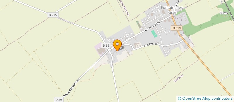 localisation de l'entreprise LINARD à FONTAINE-LES-GRES