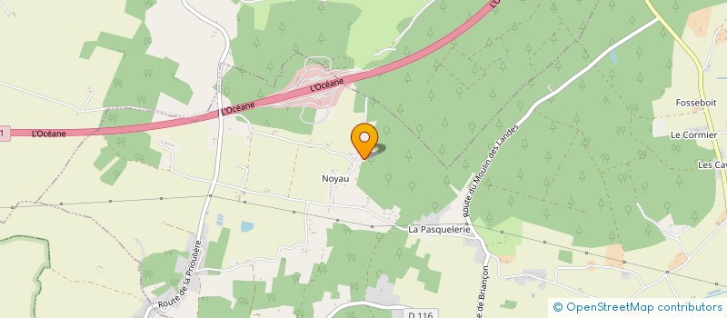 localisation de l'entreprise LINARD FAMILY  LOIRE-AUTHION