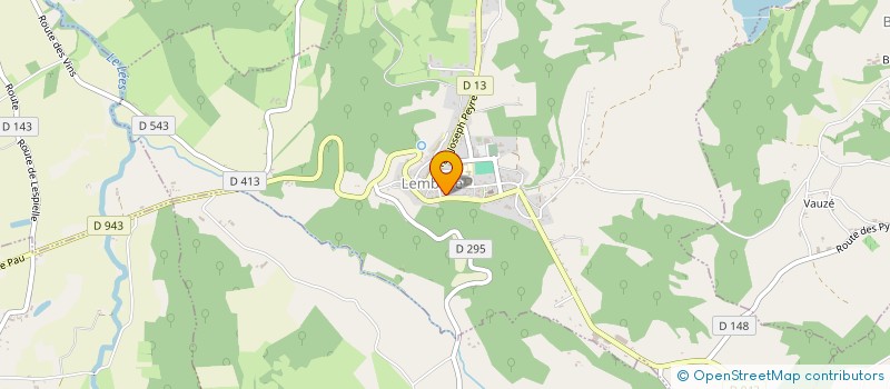 localisation de l'entreprise LINARIA  LEMBEYE