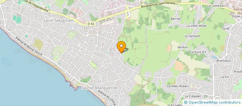 localisation de l'entreprise LINAT à PORNICHET