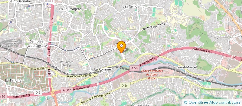 localisation de l'entreprise LINATRANS à MARSEILLE