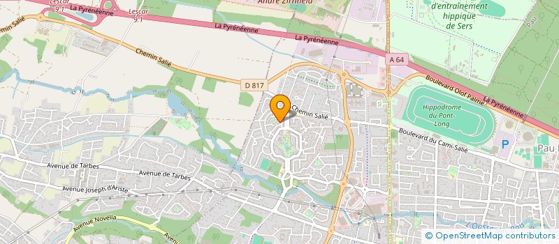 localisation de l'entreprise LINAYA à LONS