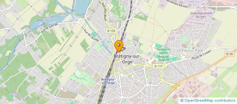 localisation de l'entreprise LINBAT  BRETIGNY-SUR-ORGE