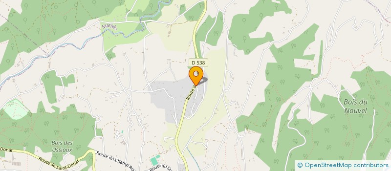 localisation de l'entreprise LINCEY  PEYRINS