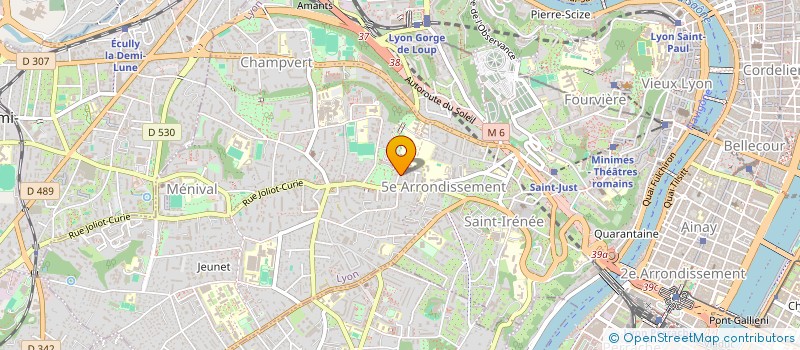 localisation de l'entreprise LINCKIA à LYON
