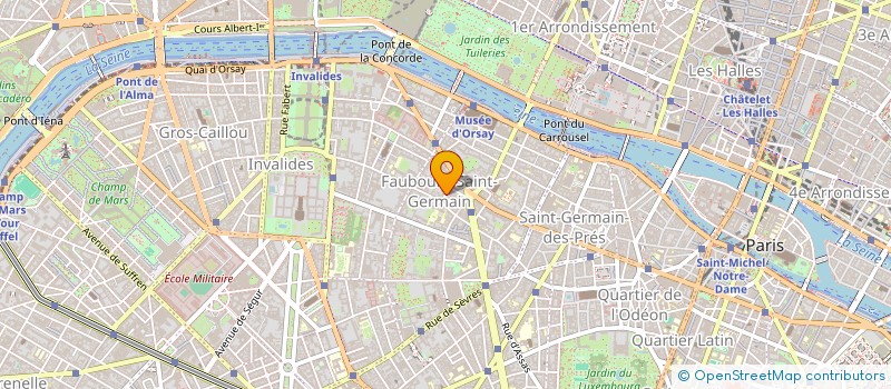 localisation de l'entreprise LINCO  PARIS