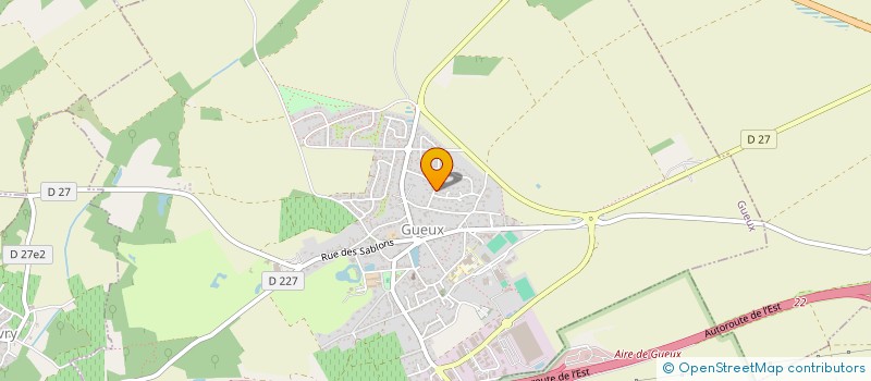 localisation de l'entreprise LINCO  GUEUX